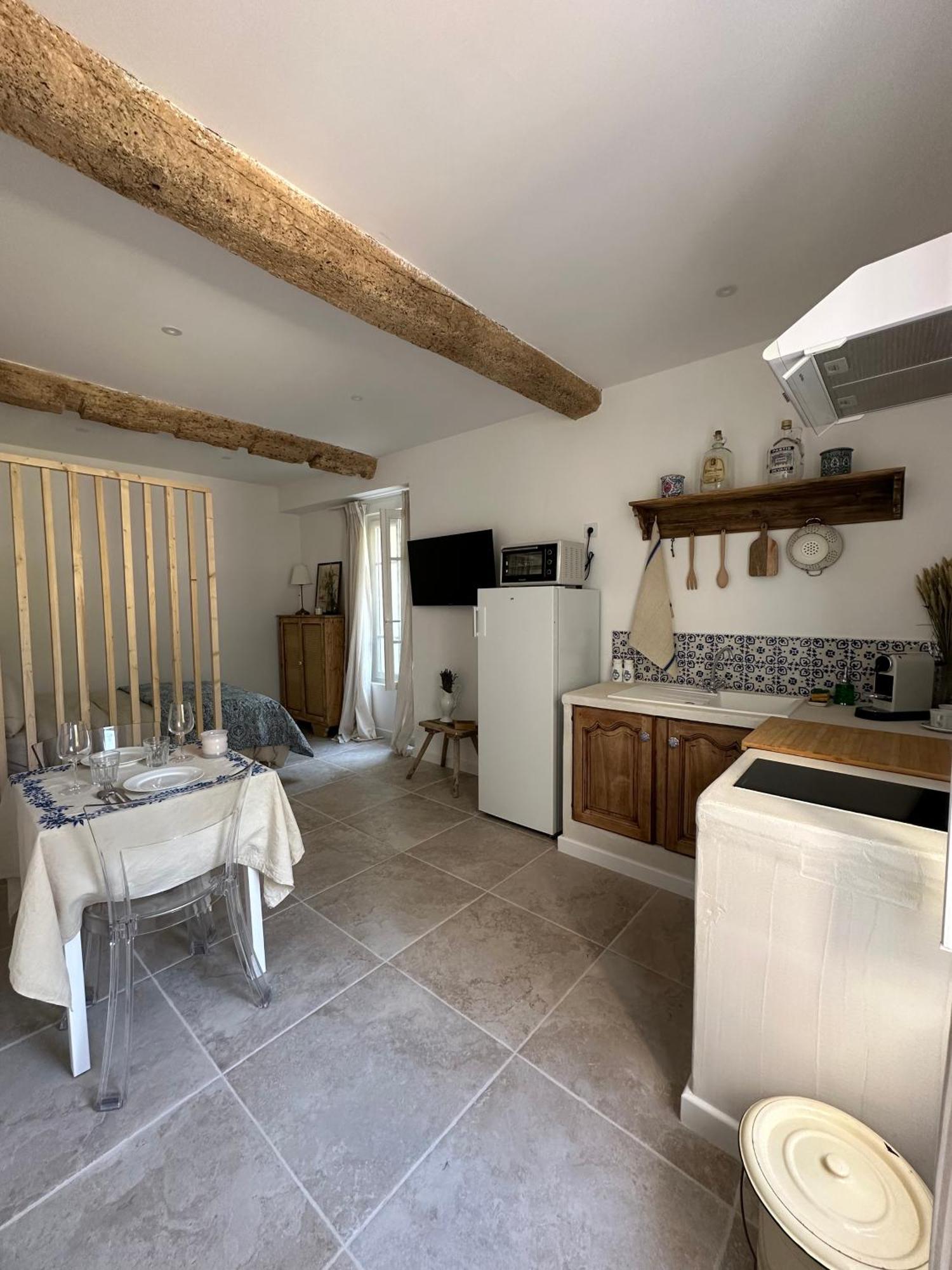 Studio Centre Ville La Toscane LʼIsle-sur-la-Sorgue Eksteriør billede